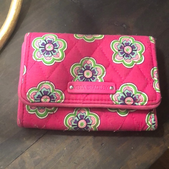 vera bradley wallet pink